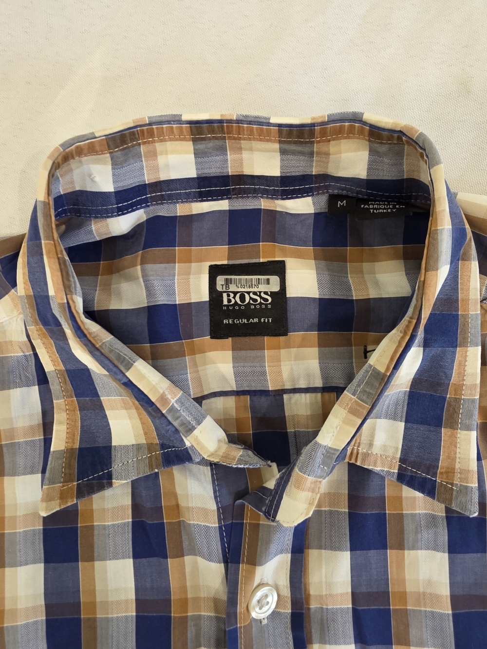 Hugo Boss Cotton Collection All Seasons Shirt Men Size M